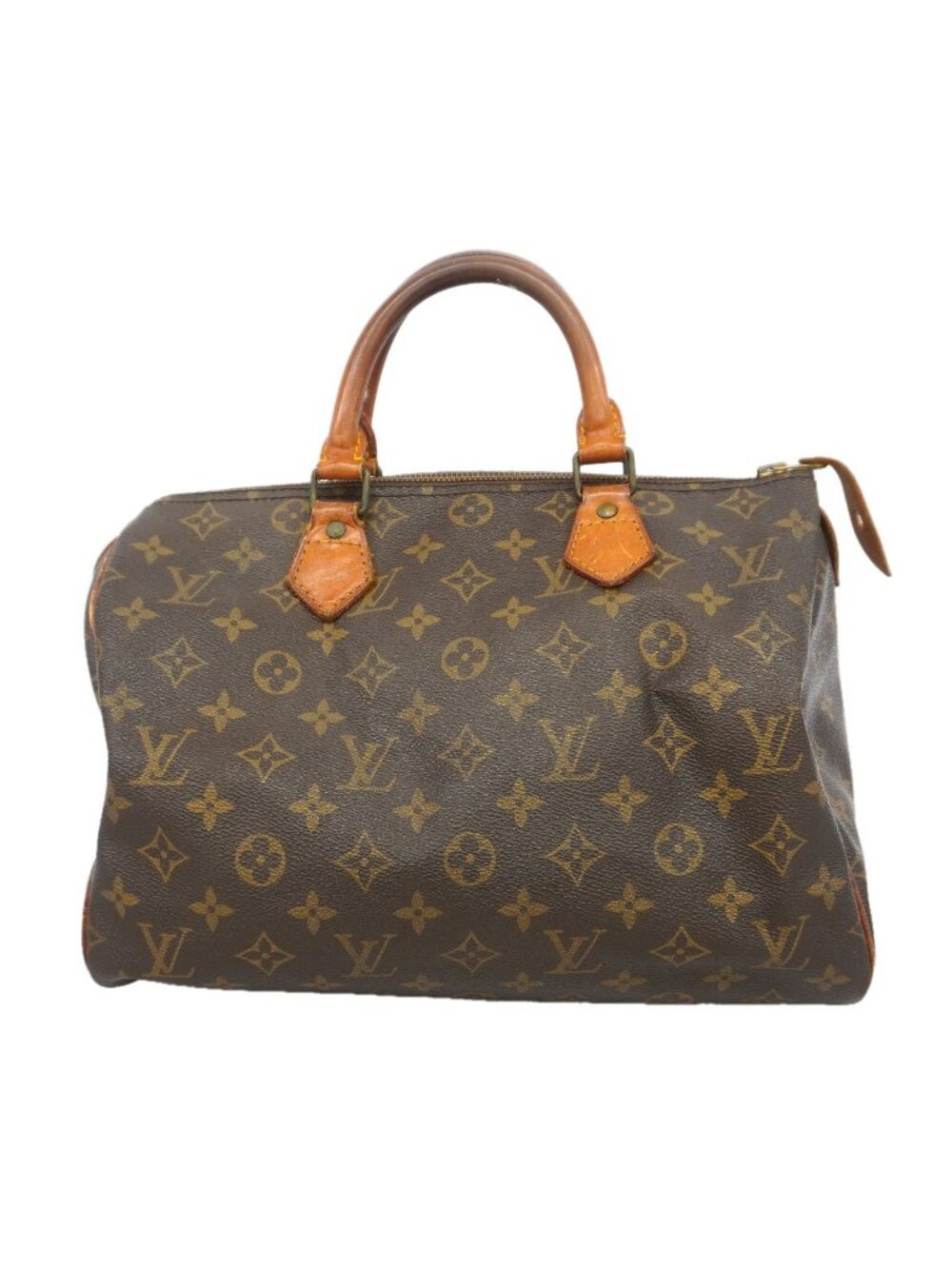 Louis Vuitton Handbag Monogram Speedy 30 Brown